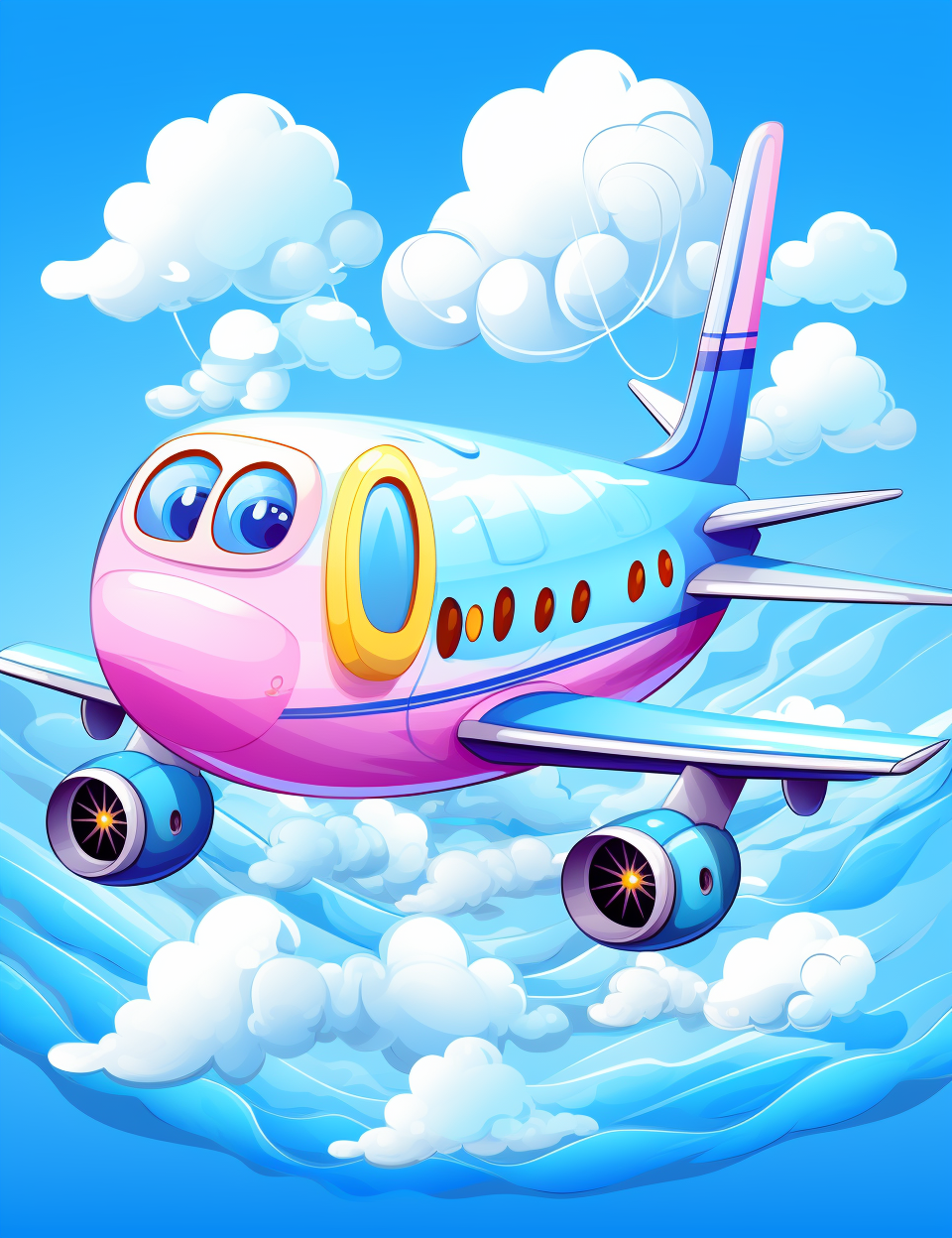 200 Cute Airplane Coloring Pages – A High-Flying Adventure in Creativity!