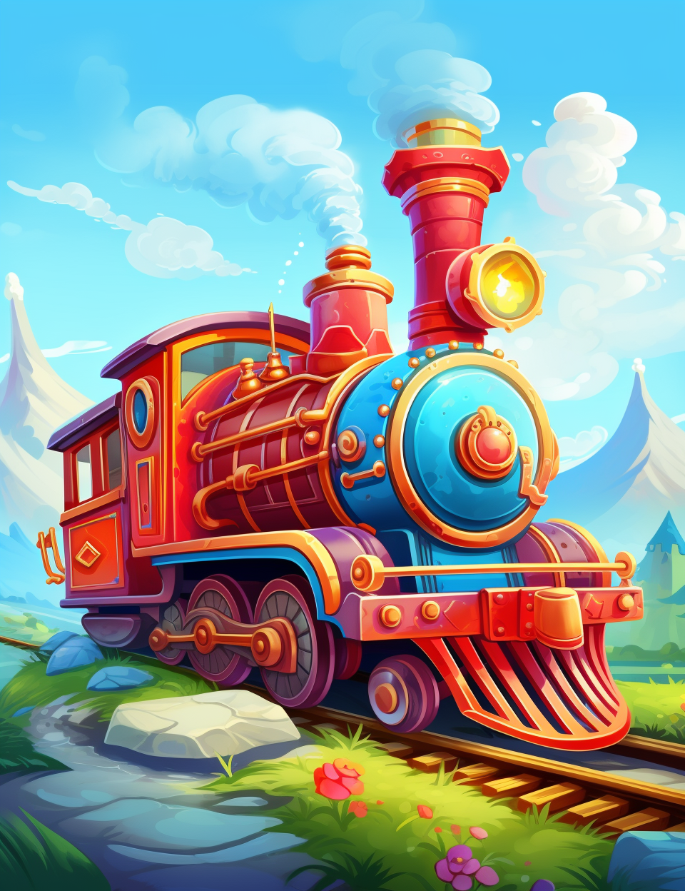 360 Cute Train Coloring Pages – All Aboard for a Creative Journey!