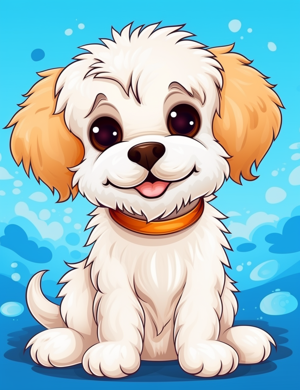 200 Cute & Adorable Dog Coloring Pages – Perfect for Dog Lovers!