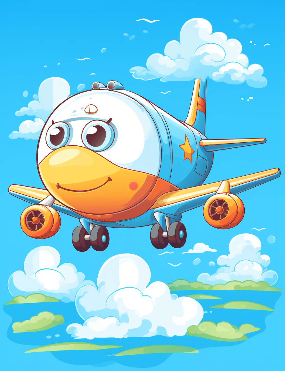 200 Cute Airplane Coloring Pages – A High-Flying Adventure in Creativity!