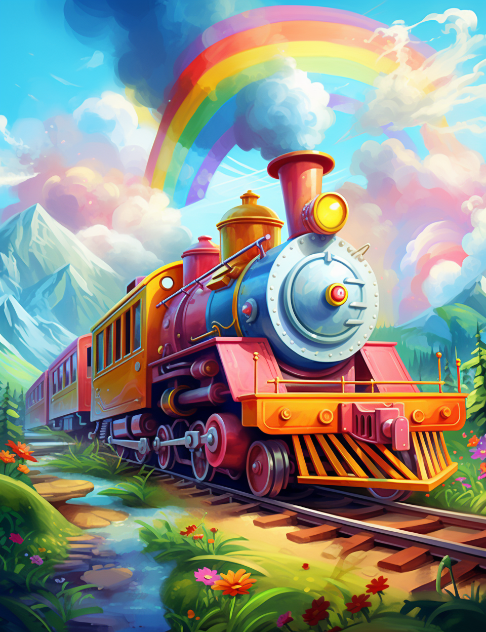 360 Cute Train Coloring Pages – All Aboard for a Creative Journey!