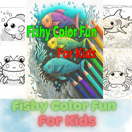 100 Sea Animals Coloring Book – Dive into an Ocean of Creativity!